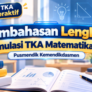 Pembahasan Lengkap Simulasi TKA SD Matematika (Pusmendik Kemendikdasmen)